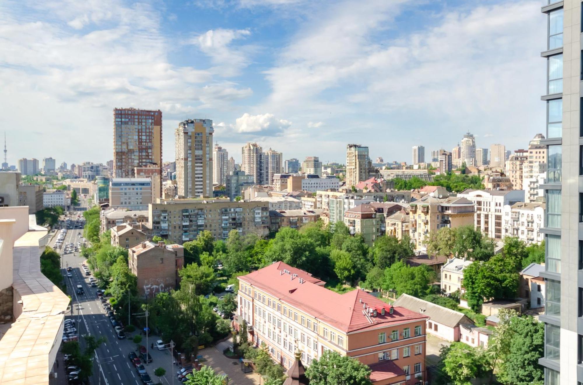 Petrovdom Inn Rc Diplomat Hall -The Smart Hotel Apartment Panoramic City View I เคียฟ ภายนอก รูปภาพ